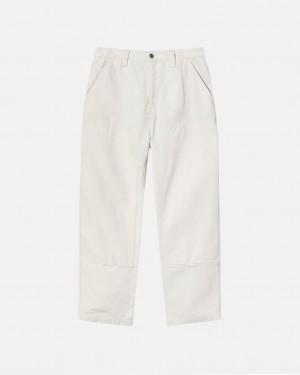 Stussy Arbeits Pant Canvas Hose Damen Beige Österreich | NVN-1183