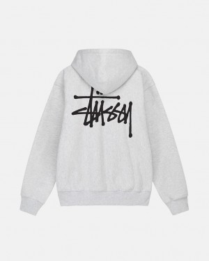 Stussy Basic Stussy Hoodie Hoodie Damen Grau Österreich | KGN-1623