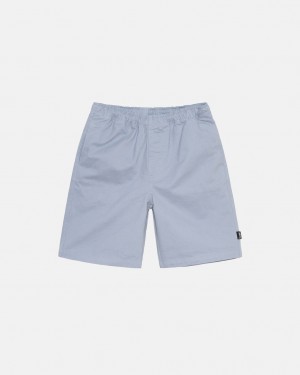 Stussy Brushed Beach Kurzes Kurze Hose Damen Blau Österreich | NSE-7152