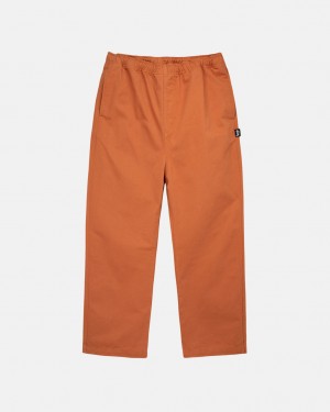 Stussy Brushed Beach Pant Hose Damen Braun Österreich | QLS-3083