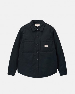 Stussy Gepolstert Tech Over Shirt Hemd Herren Schwarz Österreich | AQI-5159