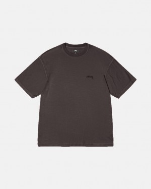 Stussy Lazy Tee Tees Herren Schwarz Österreich | UMV-6057