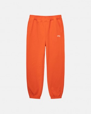 Stussy Overdyed Stock Logo Pant Sweatshirts Damen Orange Österreich | EGU-3336