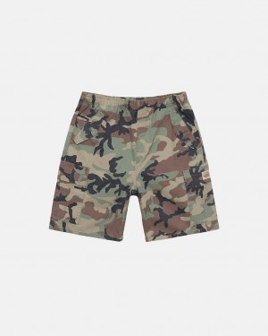 Stussy Ripstop Cargo Beach Kurzes Kurze Hose Herren Camouflage Österreich | TRO-9468