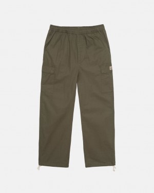 Stussy Ripstop Cargo Beach Pant Hose Damen Olivgrün Österreich | IFP-8300