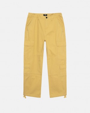 Stussy Ripstop Surplus Cargo Hose Damen Gelb Österreich | GTM-6417