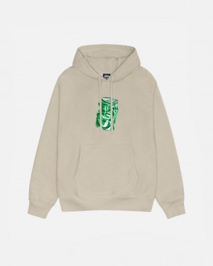 Stussy Soda Can Hoodie Hoodie Damen Khaki Österreich | MQB-3103