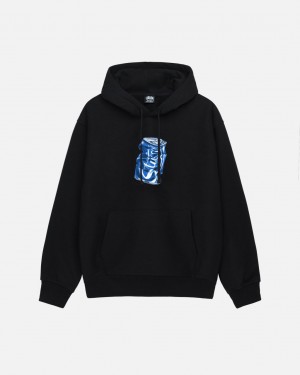 Stussy Soda Can Hoodie Hoodie Damen Schwarz Österreich | KKQ-5871