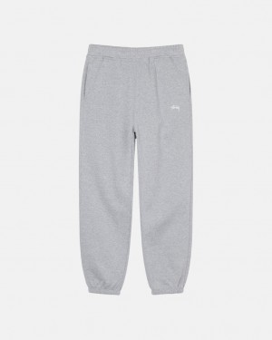 Stussy Stock Logo Sweatpant Sweathose Damen Grau Österreich | MBY-9193