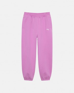 Stussy Stock Logo Sweatpant Sweathose Herren Lila Österreich | DFA-5623