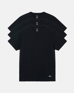 Stussy Stussy Undershirt Hemd Damen Schwarz Österreich | AMF-0224