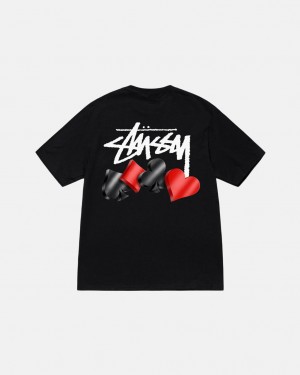 Stussy Suits Tee Tees Damen Schwarz Österreich | EXM-3456