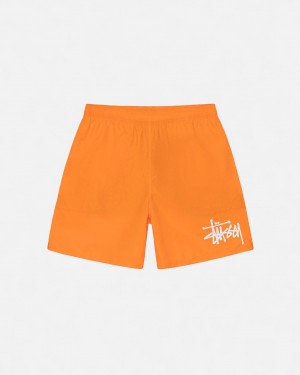 Stussy Wasser Kurzes Big Basic Kurze Hose Herren Orange Österreich | FOU-5745