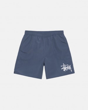 Stussy Wasser Kurzes Big Basic Kurze Hose Damen Navy Österreich | KZF-0105