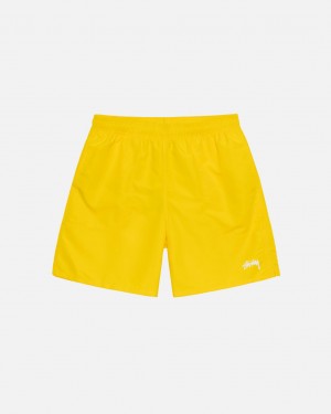 Stussy Wasser Kurzes Stock Kurze Hose Damen Gelb Österreich | FGC-4474