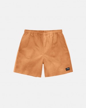 Stussy Wave Dye Nylon Kurzes Kurze Hose Herren Orange Österreich | XVK-7398