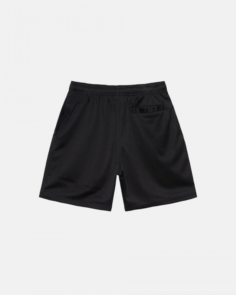 Stussy 4X4 Mesh Kurzes Kurze Hose Damen Schwarz Österreich | PCA-9151