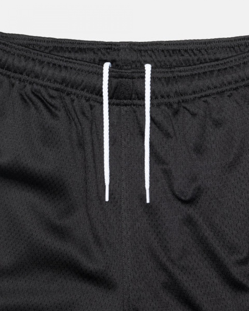 Stussy 4X4 Mesh Kurzes Kurze Hose Herren Schwarz Österreich | XZW-7866