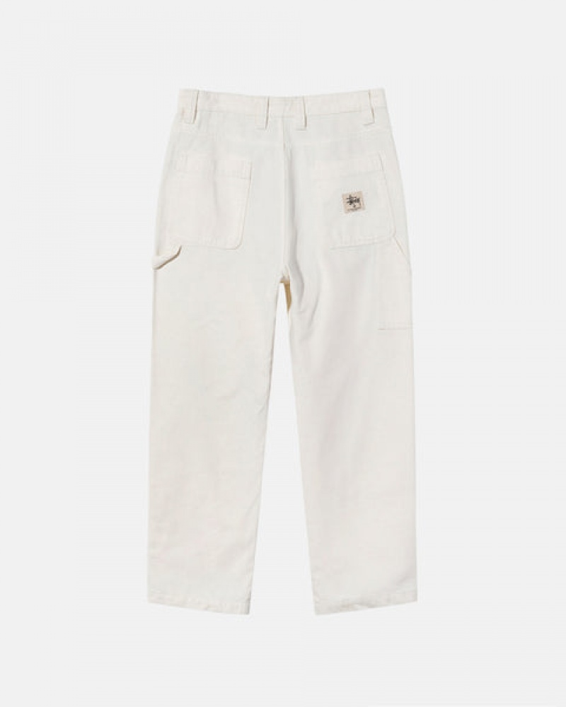 Stussy Arbeits Pant Canvas Hose Damen Beige Österreich | NVN-1183