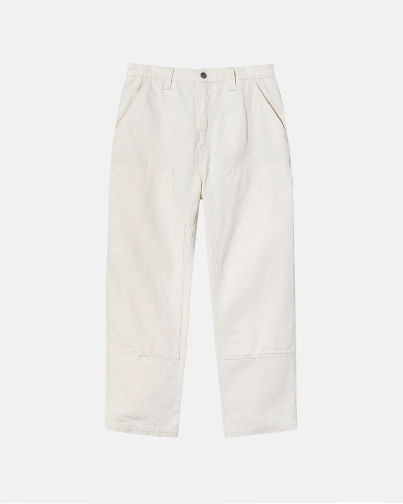 Stussy Arbeits Pant Canvas Hose Damen Beige Österreich | NVN-1183