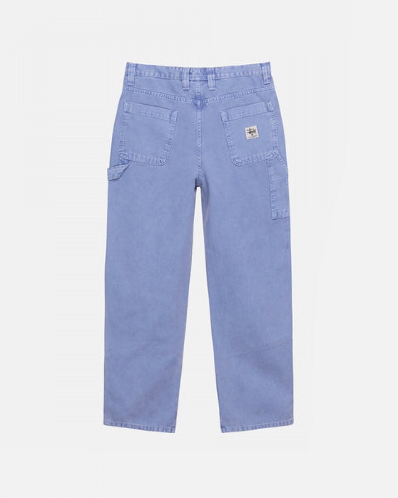 Stussy Arbeits Pant Canvas Hose Damen Lila Österreich | YHY-4023