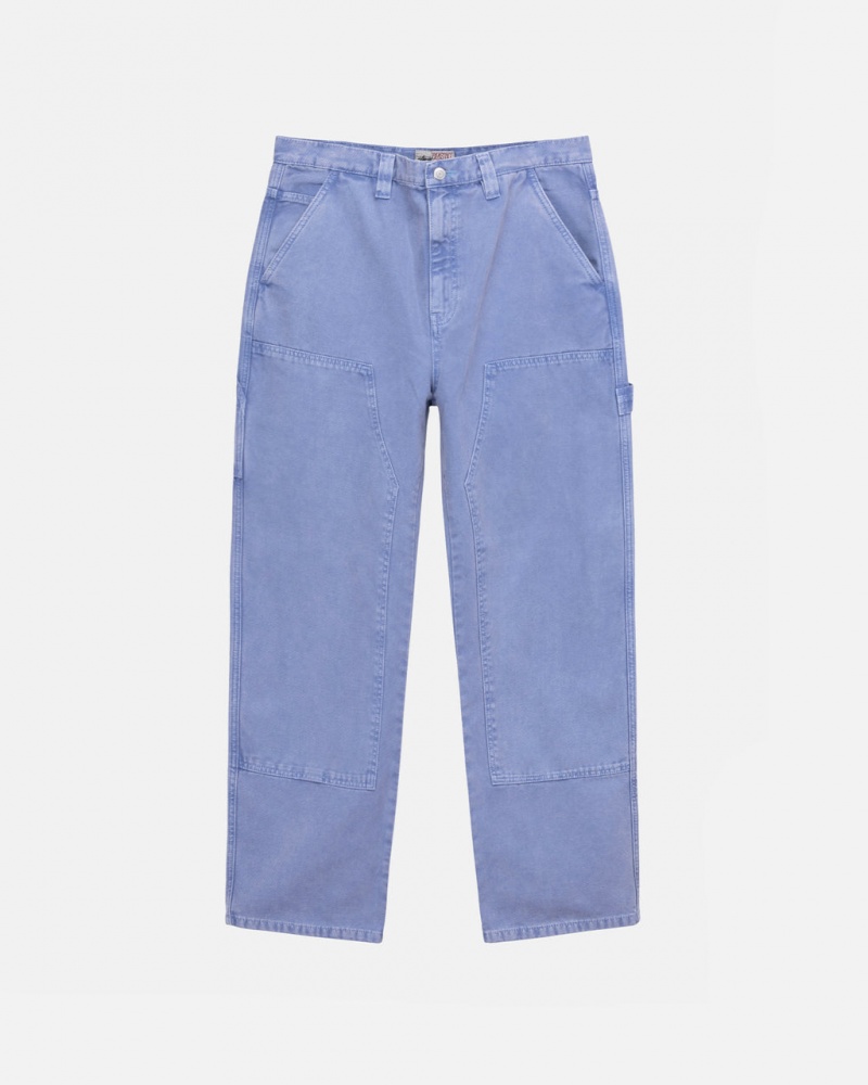 Stussy Arbeits Pant Canvas Hose Damen Lila Österreich | YHY-4023