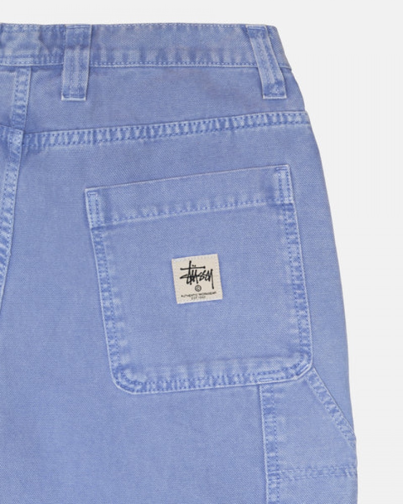 Stussy Arbeits Pant Canvas Hose Herren Lila Österreich | QWW-0141