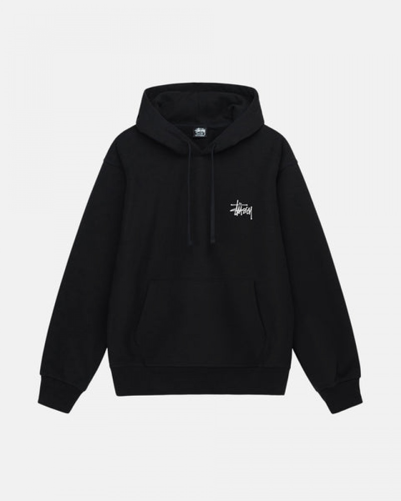 Stussy Basic Stussy Hoodie Hoodie Damen Schwarz Österreich | MJH-6115