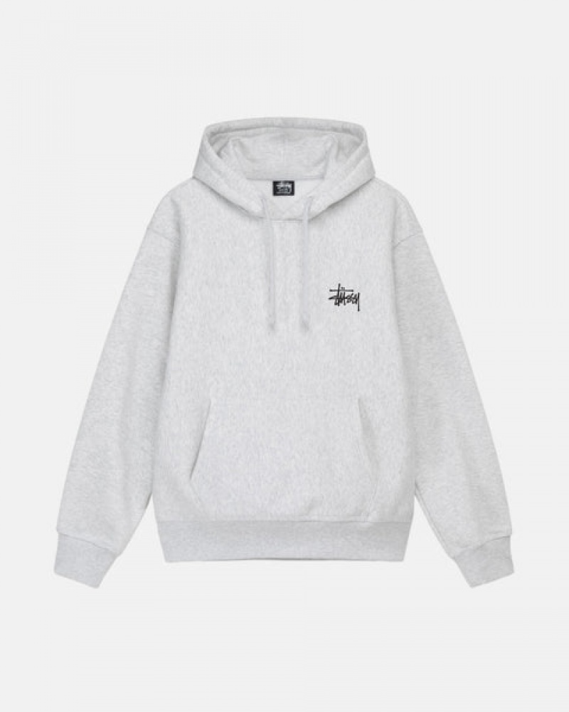 Stussy Basic Stussy Hoodie Hoodie Damen Grau Österreich | KGN-1623