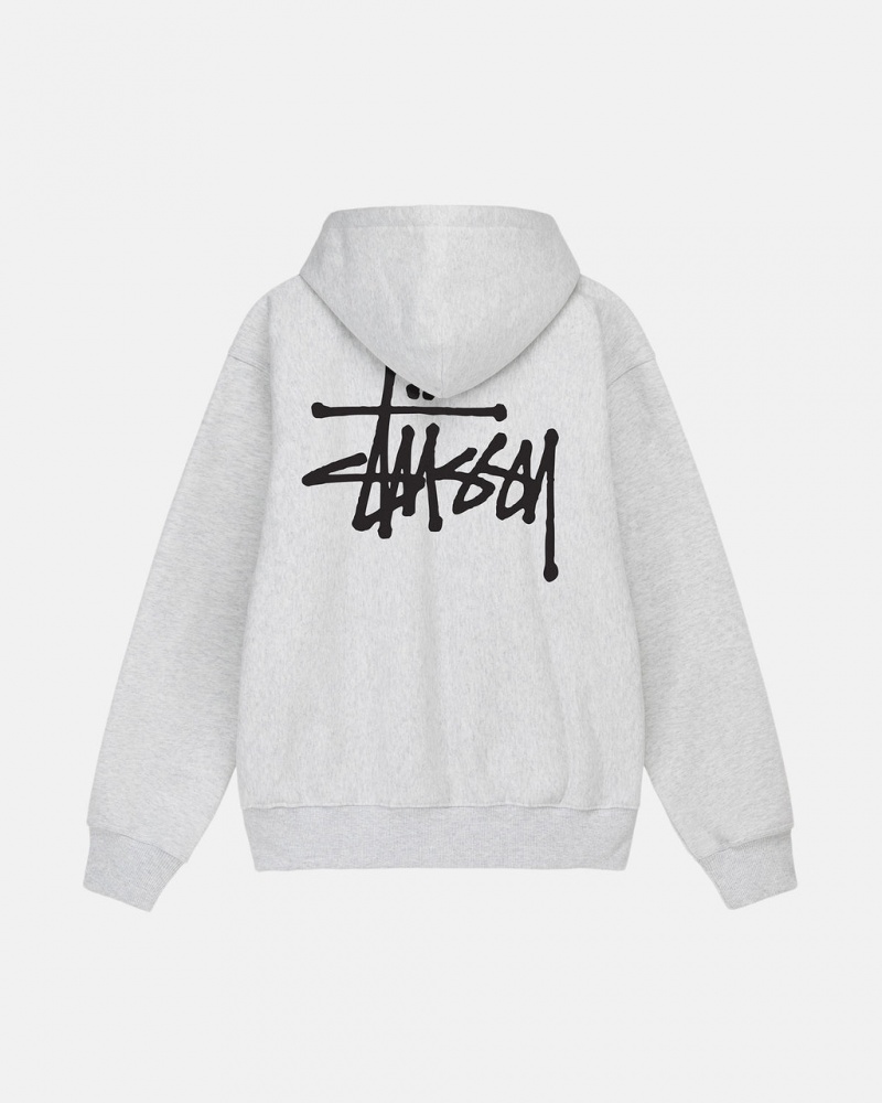 Stussy Basic Stussy Hoodie Hoodie Damen Grau Österreich | KGN-1623