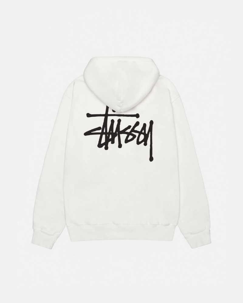 Stussy Basic Stussy Hoodie Pigment Dyed Hoodie Damen Beige Österreich | MUP-6155