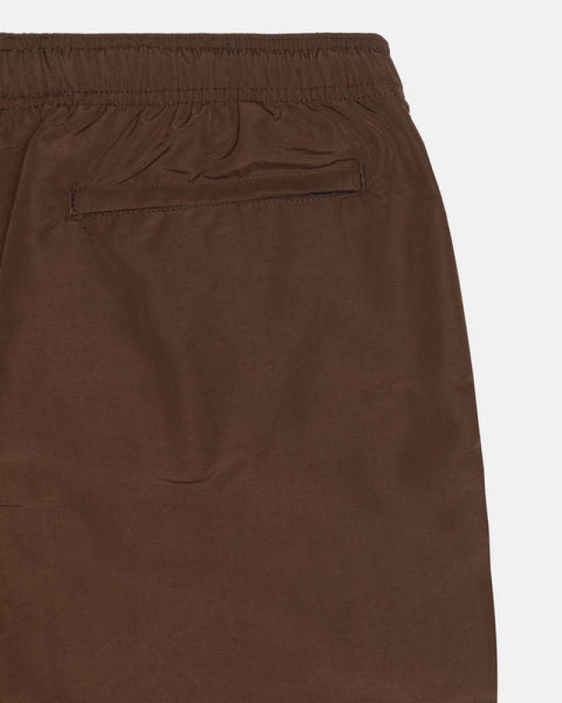 Stussy Big Basic Wasser Kurzes Bademode Damen Kaffee Österreich | ALT-8398