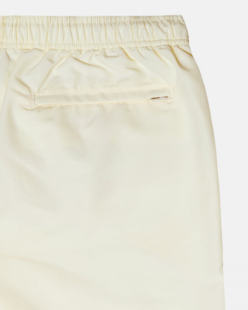 Stussy Big Basic Wasser Kurzes Bademode Damen Weiß Österreich | PAV-8016