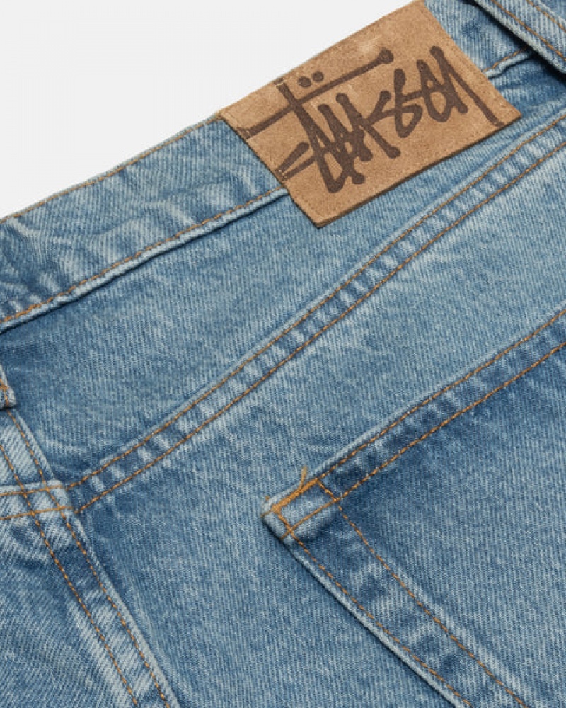 Stussy Big Ol' Jean Denim Denim Damen Blau Österreich | NNN-7451