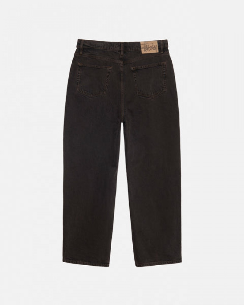 Stussy Big Ol' Jean Denim Denim Herren Schwarz Österreich | VLJ-9458