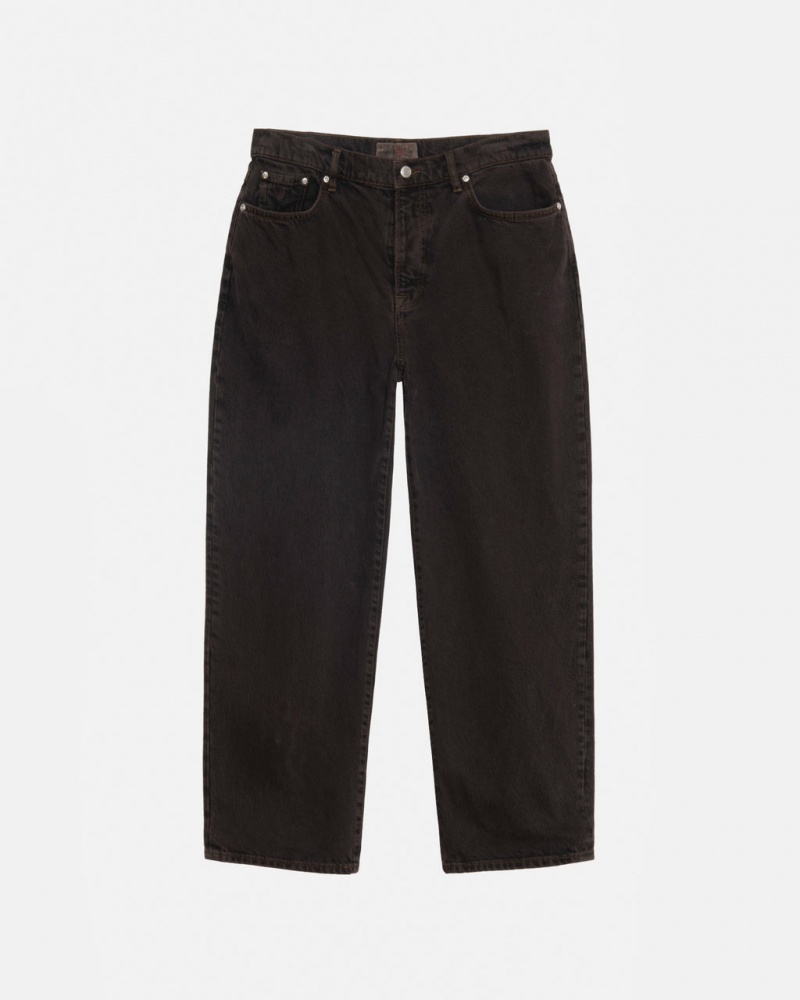 Stussy Big Ol\' Jean Denim Denim Herren Schwarz Österreich | VLJ-9458