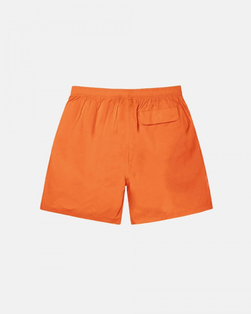 Stussy Big Stock Nylon Kurzes Kurze Hose Herren Orange Österreich | SPZ-5591