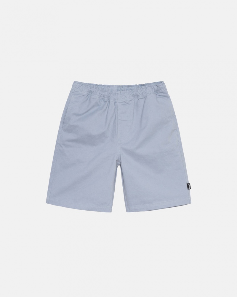 Stussy Brushed Beach Kurzes Kurze Hose Damen Blau Österreich | NSE-7152