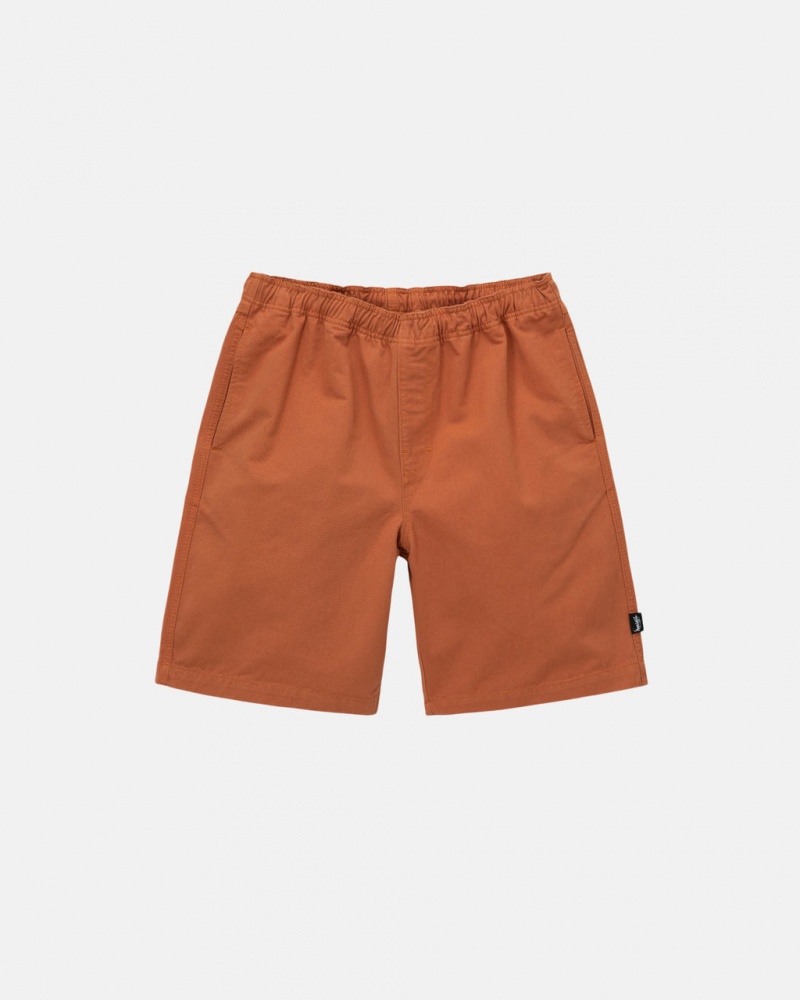 Stussy Brushed Beach Kurzes Kurze Hose Damen Braun Österreich | NWG-2155