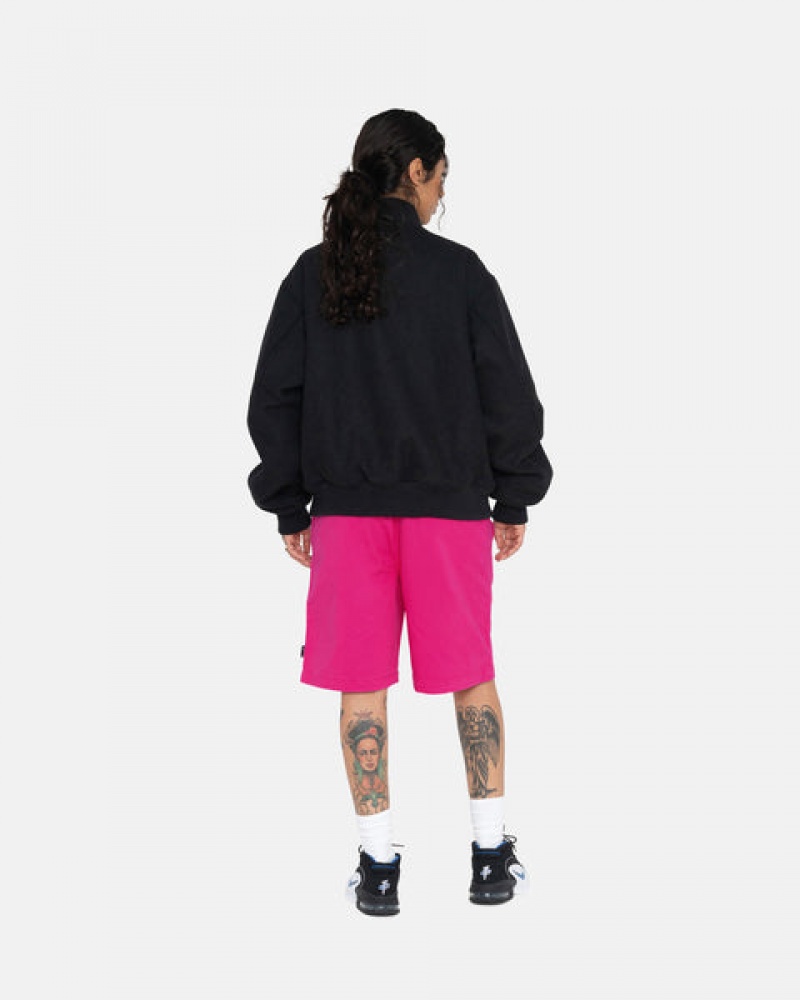 Stussy Brushed Beach Kurzes Kurze Hose Damen Rosa Österreich | JXK-7265