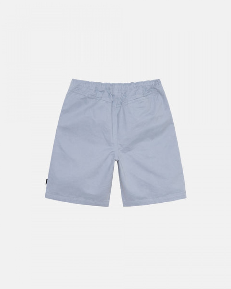 Stussy Brushed Beach Kurzes Kurze Hose Herren Blau Österreich | DAN-3987