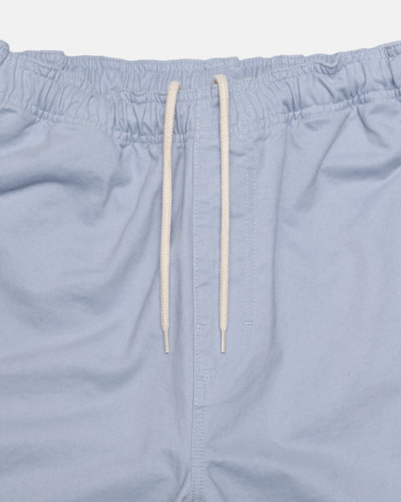 Stussy Brushed Beach Kurzes Kurze Hose Herren Blau Österreich | DAN-3987