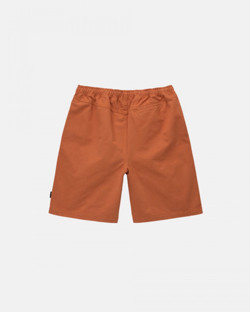 Stussy Brushed Beach Kurzes Kurze Hose Herren Braun Österreich | ONP-0076