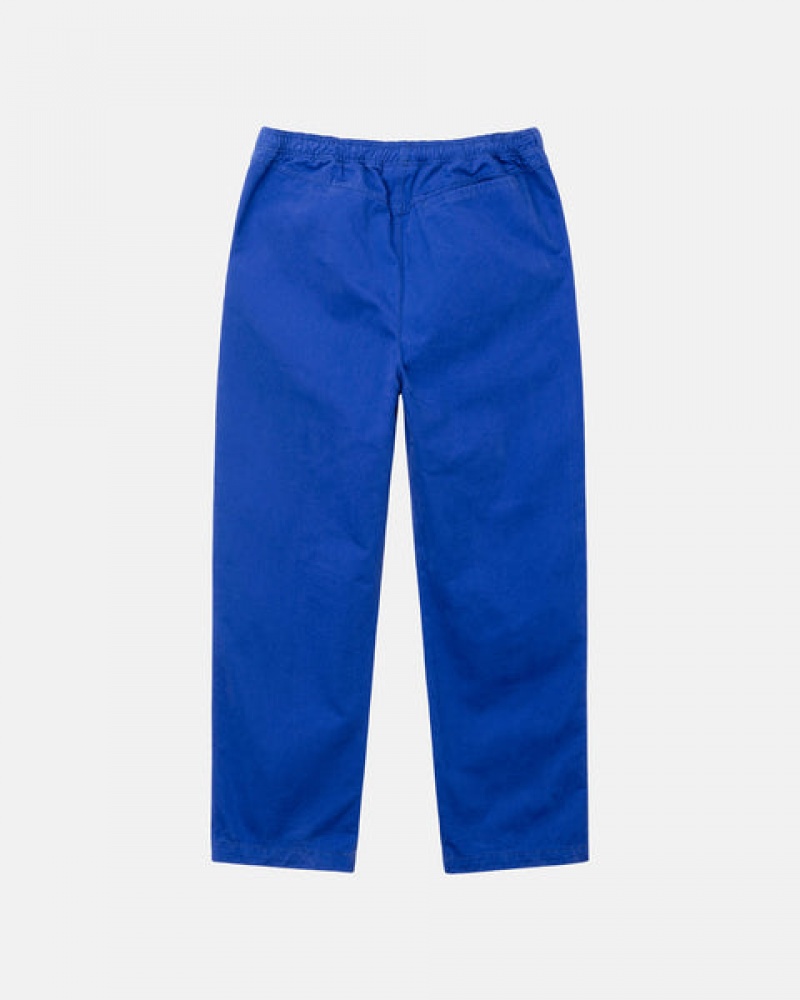 Stussy Brushed Beach Pant Bademode Herren Blau Österreich | LOM-8335