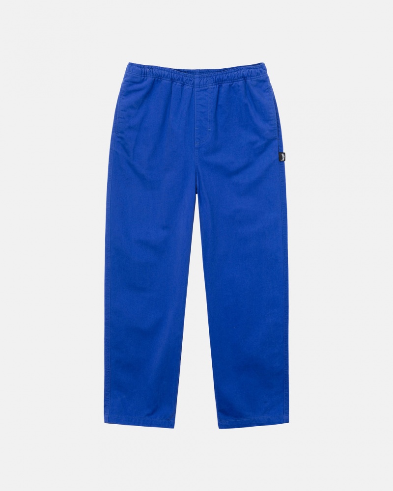 Stussy Brushed Beach Pant Bademode Herren Blau Österreich | LOM-8335