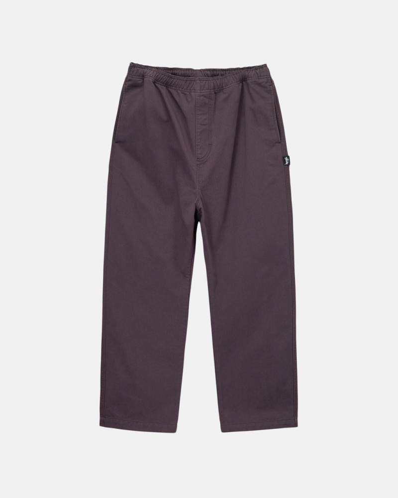 Stussy Brushed Beach Pant Hose Herren Bordeaux Österreich | ZDR-8855