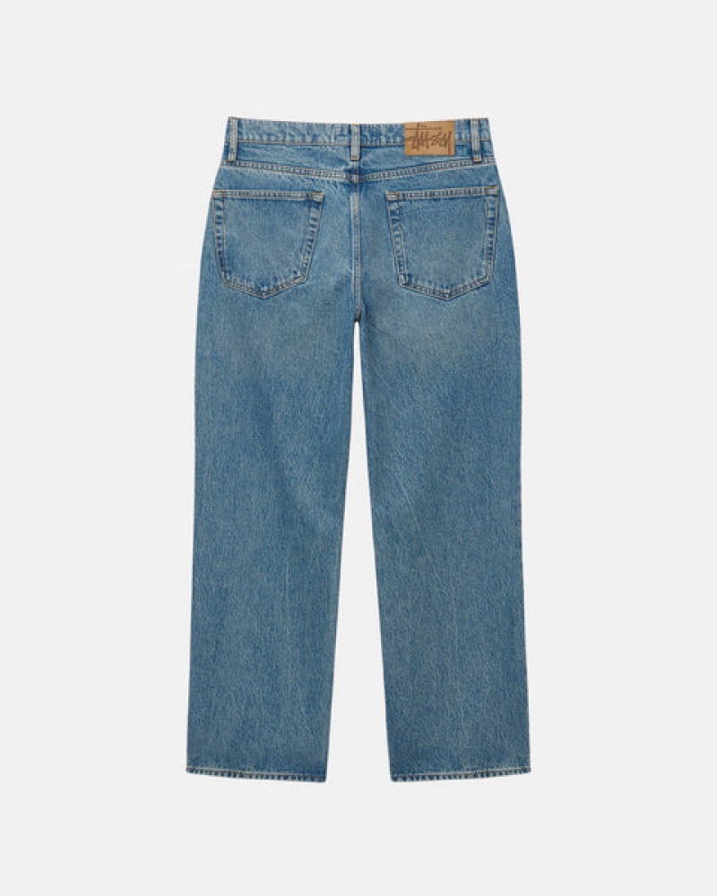 Stussy Klassische Jean Denim Denim Herren Blau Österreich | USG-1234