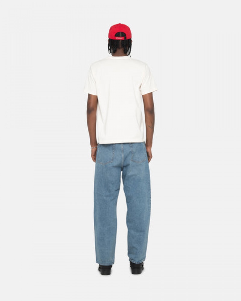 Stussy Klassische Jean Denim Hose Herren Blau Österreich | SAC-4008