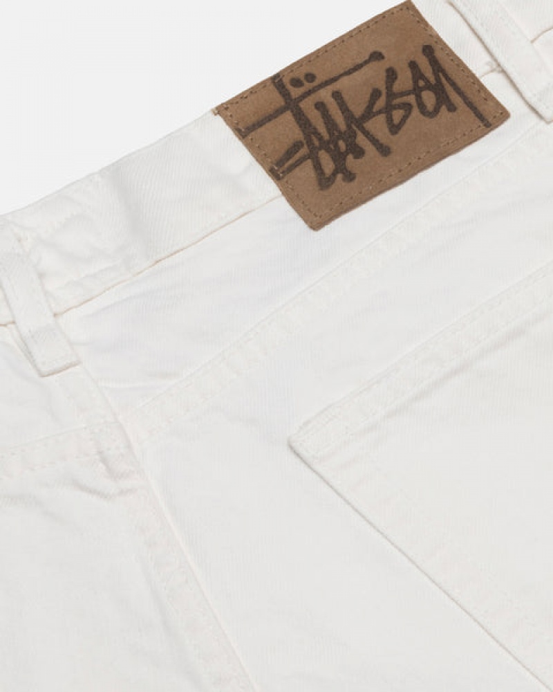 Stussy Klassische Jean Overdyed Denim Damen Beige Österreich | QLL-4477