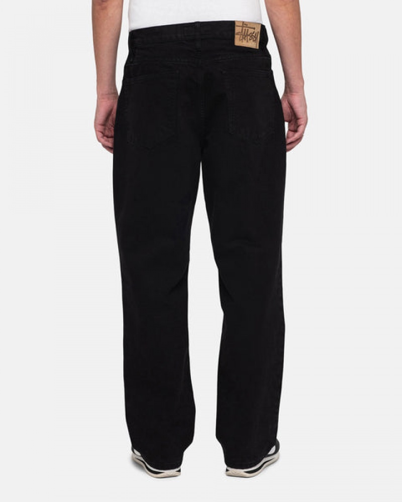 Stussy Klassische Jean Overdyed Hose Damen Schwarz Österreich | KKQ-9885